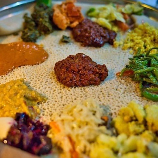 YETSOM BEYAYNETU (ETHIOPIAN COMBINATION PLATTER ...